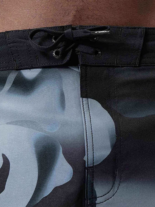Men's Swimwear Bermuda Gray with Patterns
