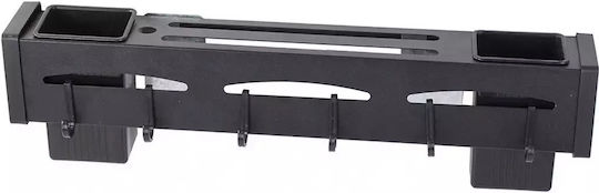 Wall Metal Shelf 10.5x5x6.5cm Black
