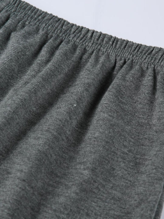 Queen Mother Maternity Pajama Set & Nursing Dark Gray