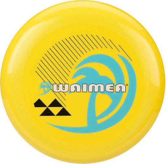 Frisbee Flying Disc 27cm Yellow Waimea 52vg-glb