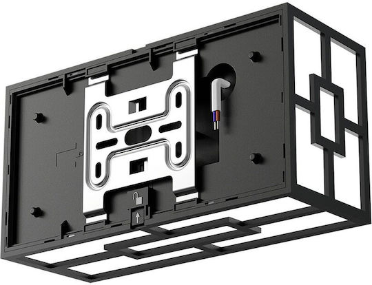 Braytron Стенно Външно Осветително Тяло LED IP65 10W с Регулируемо бяло Светлина 78εκ.