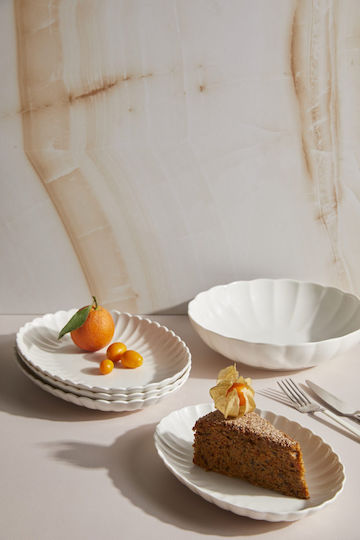 Kutahya Porselen White Porcelain Dinnerware Set 20pcs