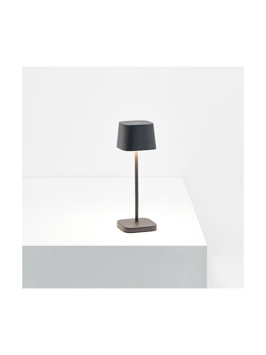 Zafferano Ofelia Table Lamp with White Shade and Base
