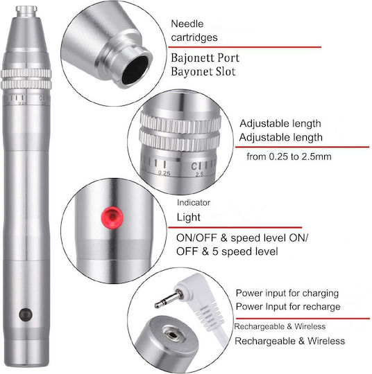 Facial Massage Device Συσκευή Microneedling για Καθαρισμό από Μαύρα Στίγματα X0010G0YR5