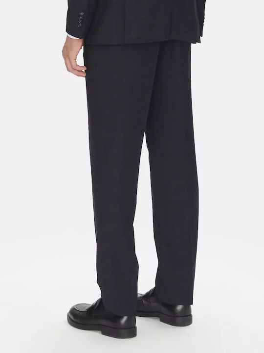 Men's Winter Suit Regular Fit Dark Blue