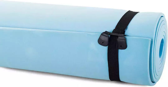 Pilates Exercise Mat Green with Carry Strap (180x50cm)