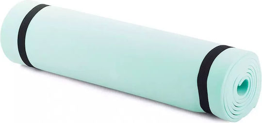 Pilates Exercise Mat Green with Carry Strap (180x50cm)