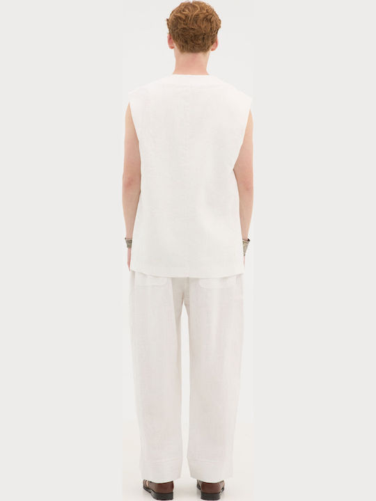 Men's Vest White