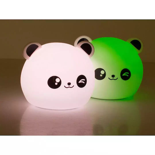 Verk Group LED Детско Декоративно Осветление Touch Panda Rgb