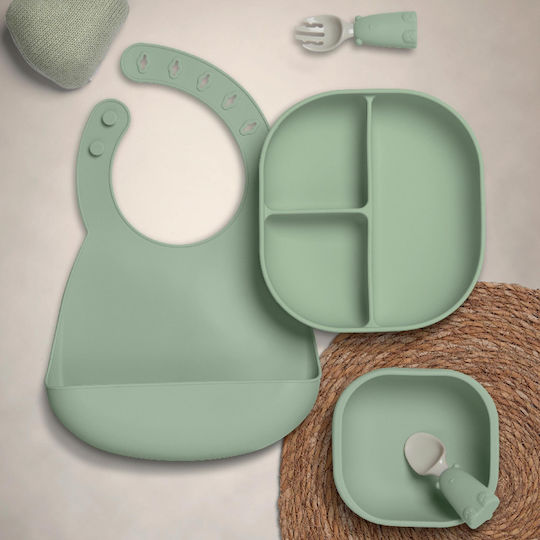 Mamas & Papas Set Essgeschirr aus Silikon mit rutschfester Basis 5Stück