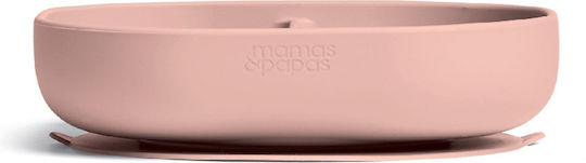 Mamas & Papas Feeding Set made of Silicone with Non-Slip Base 5pcs