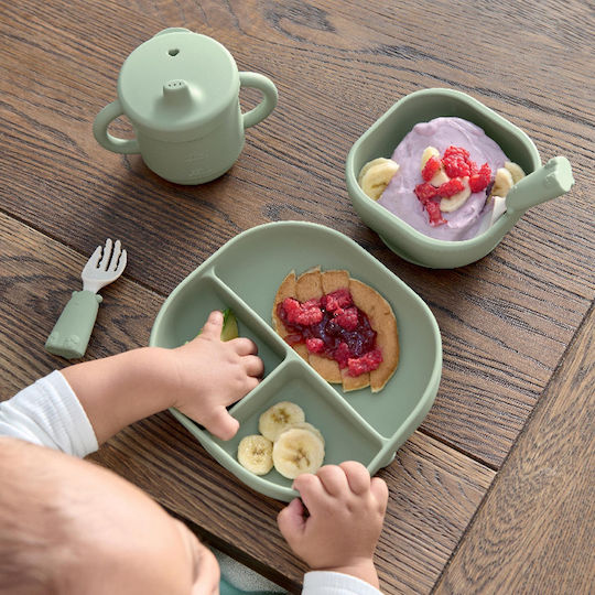 Mamas & Papas Set Essgeschirr aus Silikon mit rutschfester Basis 5Stück