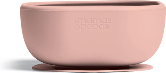 Mamas & Papas Feeding Set made of Silicone with Non-Slip Base 5pcs
