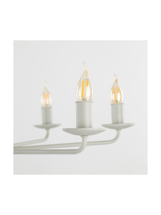 TK Lighting Limal Полилей Бежов 10254