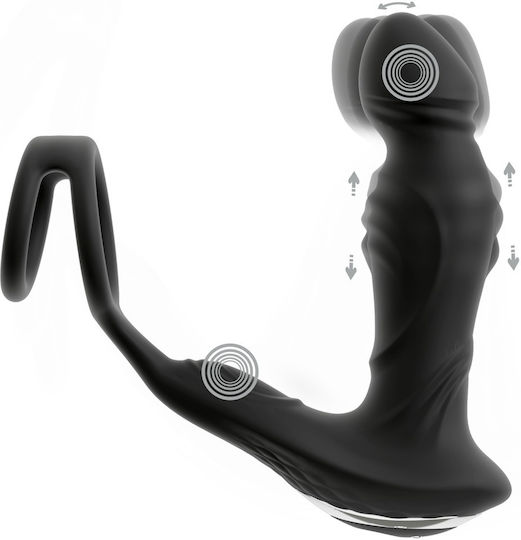 You2Toys Prostate Anal Plug with Wireless Functionality and Vibration Small Black