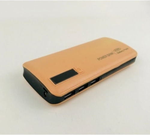 Power Bank 30000mAh cu 3 Porturi USB-A Bej