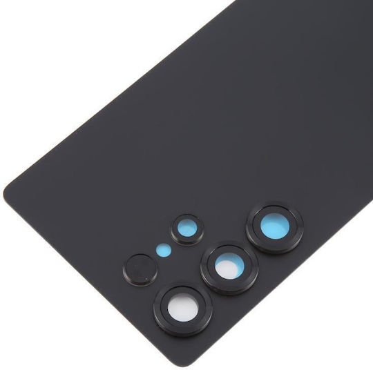 Battery Cover Camera Lens Cover Samsung Galaxy S25 Ultra Sm-s938 Black OEM