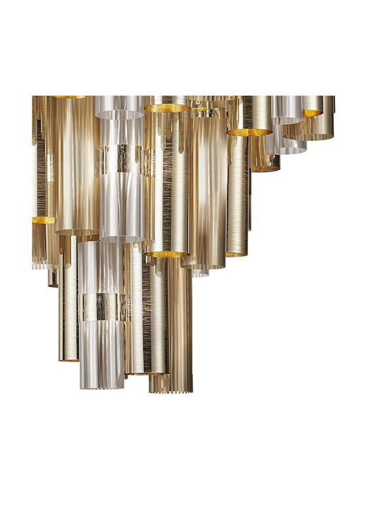 Slamp Πολυέλαιος LED Χρυσός Slamp Πολυέλαιος LED Χρυσός