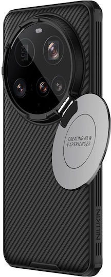 Nillkin Camshield Prop Задна корица Пластмаса / Силикон Черен (Xiaomi 15 Ultra)