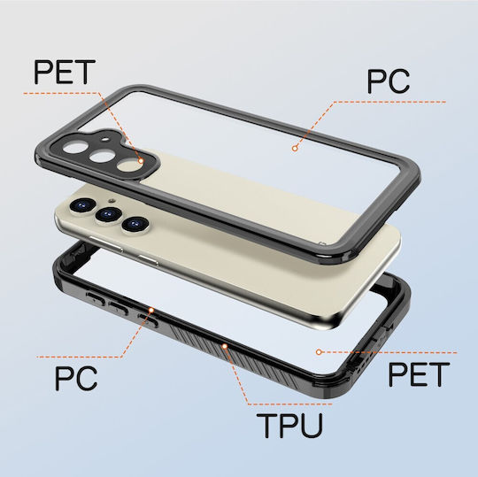 Redpepper Fs Series Ip68 360 Vollschutz Wasserdicht Schwarz (Galaxy S23 FE)