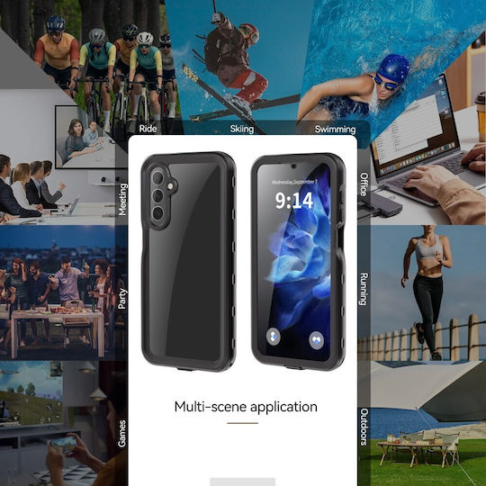 Carcasă impermeabilă Redpepper IP68 Samsung Galaxy A16 4G 5G Negru