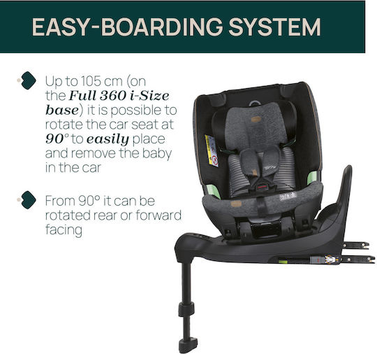 Chicco Bi-Seat Baby Car Seat i-Size with Isofix Teal Blue