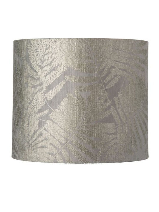 Καπέλο Φωτιστικού 1xe27 Φύλλα Φτέρης Φ35cm Fern Leaves Wild Ebb&flow Sh101025-c Ασημί