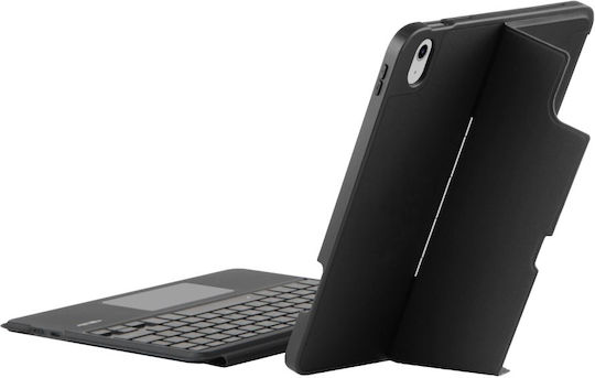 Tech-Protect Smartcase Флип капак с Клавиатура Черен (iPad 2022 10.9'' - iPad 2022 10.9 инча)