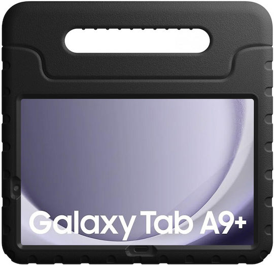 HappyCase Задна корица Устойчив за Деца Черен (Samsung Galaxy Tab A9 Plus 11" X210/X215/X216) 122777