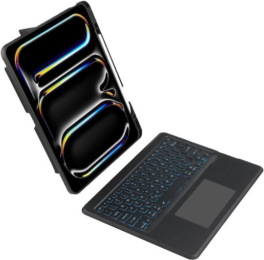 Tech-Protect Scmag Pen Plus Keyboard Flip Cover Μαύρη (iPad Pro 2024 13")