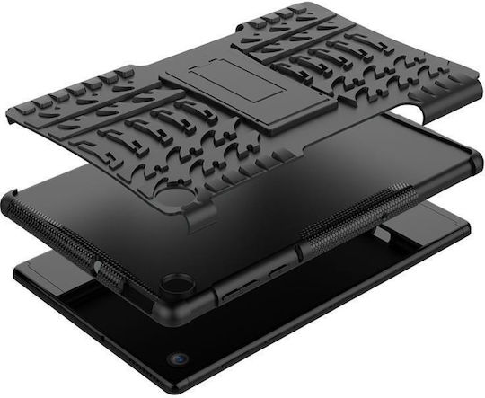 iNOS Armorlok Flip Cover Ανθεκτική Μαύρη (Lenovo Tab M10 Plus 10.3")