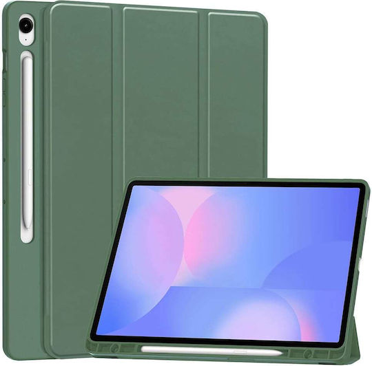 Techsuit Flex Flip Cover Ανθεκτική Πράσινη (Samsung Galaxy Tab S10 FE Plus)