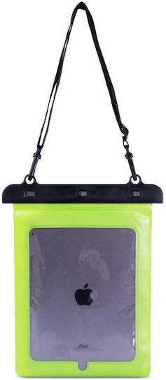 PVC Waterproof Green Universal 13" Tablet Case