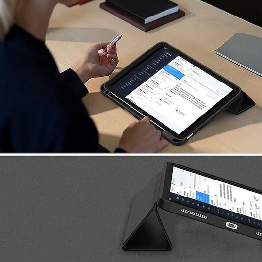 Techsuit Flip Cover Ανθεκτική Γκρι (iPad 2022 10.9'')