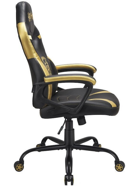 Subsonic Harry Potter - Hogwarts Scaun Gaming Din piele ecologică Black / Gold