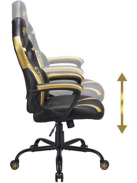 Subsonic Harry Potter - Hogwarts Scaun Gaming Din piele ecologică Black / Gold