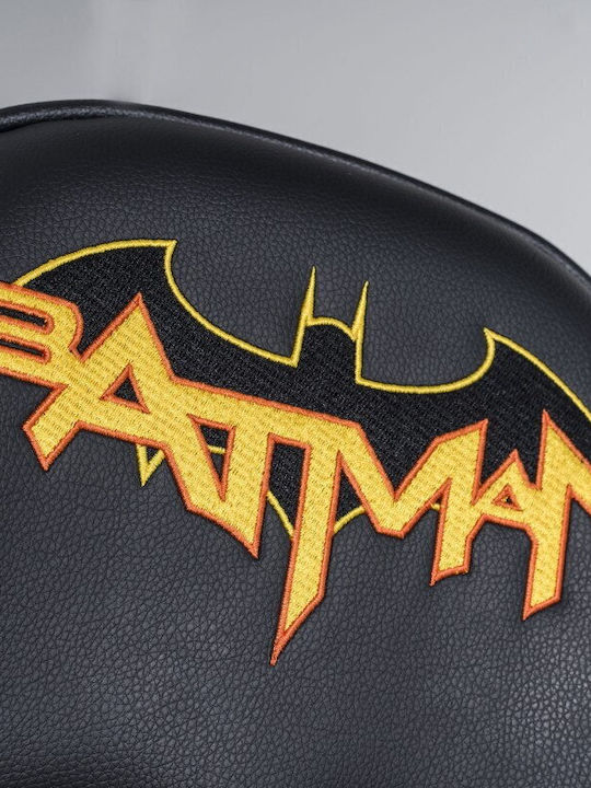 Subsonic Batman Καρέκλα Gaming Δερματίνης με Ρυθμιζόμενα Μπράτσα Μαύρη
