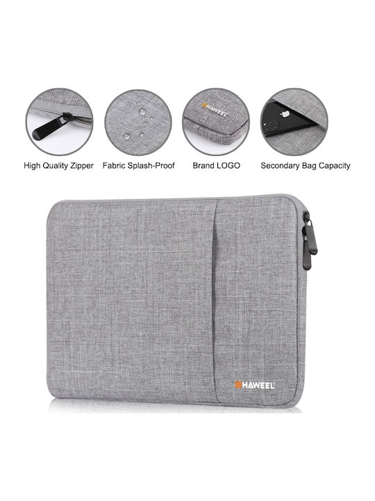 Haweel Θήκη για Laptop 13" σε Γκρι χρώμα HWL2813H