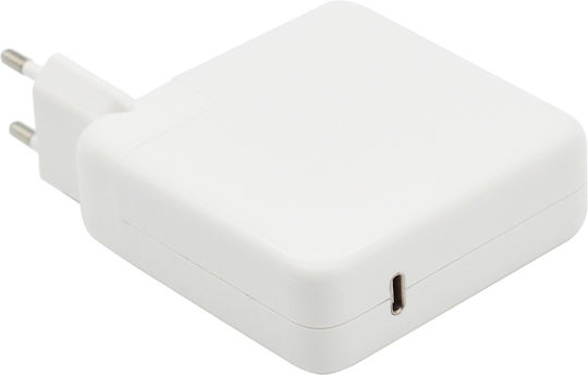 USB-C Φορτιστής Laptop 87W για Apple με Αντάπτορα Τροφοδοσίας