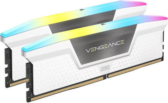 Corsair Vengeance RGB DDR5 με Module 1x32GB και Ταχύτητα 6400 για Desktop