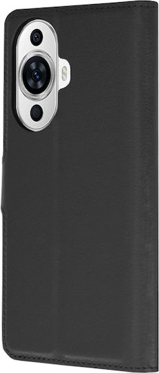 Book Δερμάτινο Μαύρο (Huawei Nova 12s)