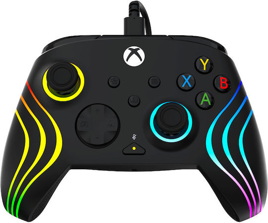 Turtle Beach Afterglow Wave Wired Gamepad with Hall Effect Sticks for PC Xbox Series Black