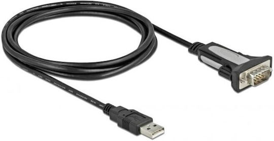 DeLock Cable USB-A to RS232 9-pin male 3m (65962) 1pcs