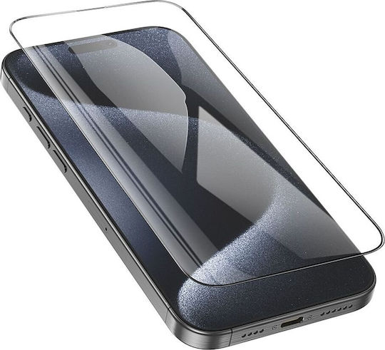 5D 0.3mm Tempered Glass Μαύρο (iPhone 17 / 17 Pro / 16 ProMoto G14 / G54 / G54 Power)