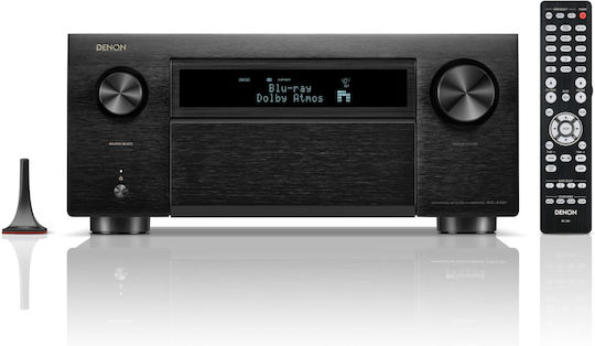 Denon AVC-A10H Home Cinema Amplifier 4K/8K 13.4 Channels 150W/8Ω 190W/6Ω with HDR and Dolby Atmos Black