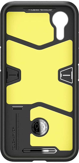 Spigen Tough Задна корица Силикон / Пластмаса 0.6мм Черен (Samsung Galaxy Xcover 6 Pro)