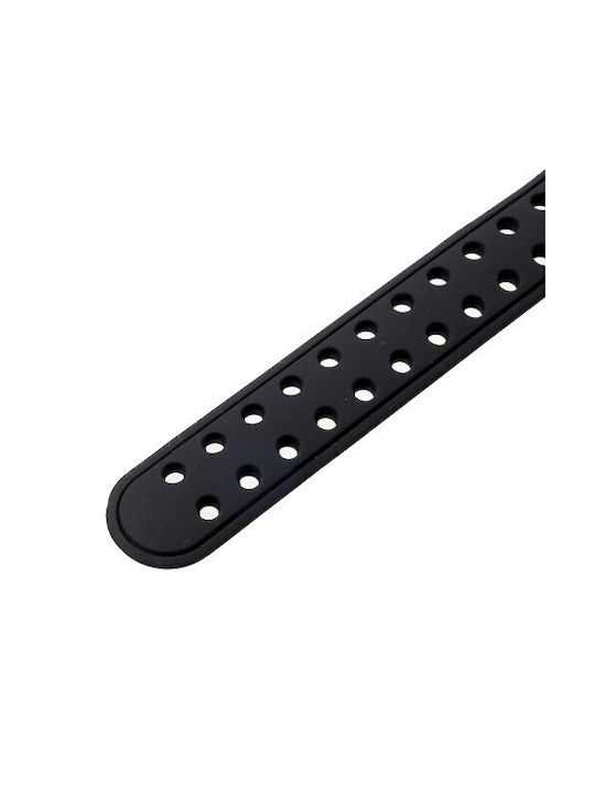Breathable Каишка Силикон Черен (Mi Band 3/Mi Smart Band 4 - Ми Банд 3/Ми Смарт Банд 4) 841300836B