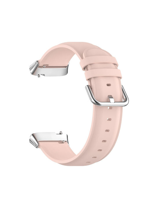 Λουράκι Δερμάτινο Ροζ (Redmi Watch 3 Active)