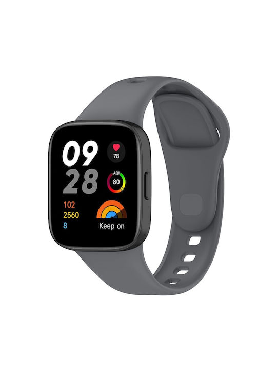 Dark Curea Silicon Gri (Redmi Watch 3)