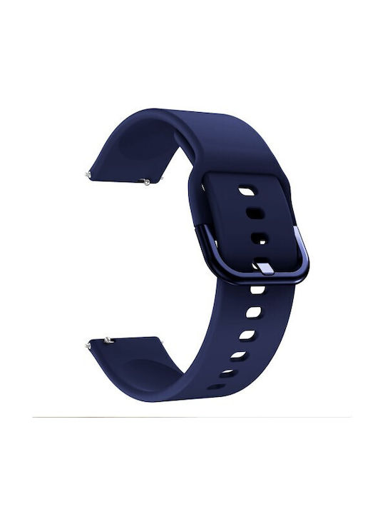 Strap Silicone Navy Blue (Huawei Watch GT / Watch 3 45mm / GTR47 / Pace / Stratos)